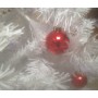 Carton 24 boules rouges 5 cm