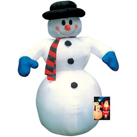 BONHOMME DE NEIGE GEANT GONFLABLE