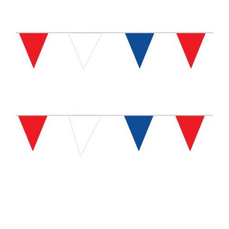 Guirlande tricolore PVC