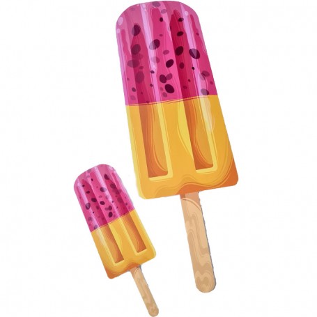 Lot 2 glaces géantes