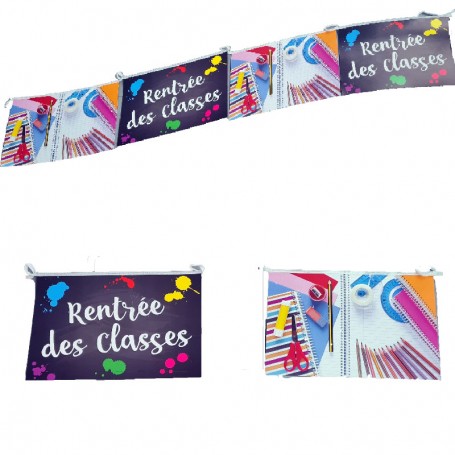 Guirlande Rentrée des classes