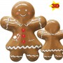 Couple pain d'épice XXL