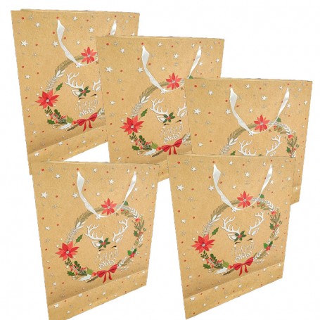 5 sacs cadeaux XXL