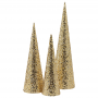Sapin cône doré
