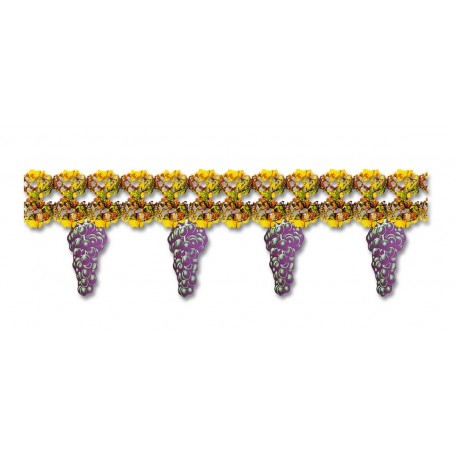 Guirlande grappe de raisin (6 mètres)