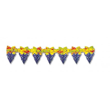Guirlande grappe de raisin 4m