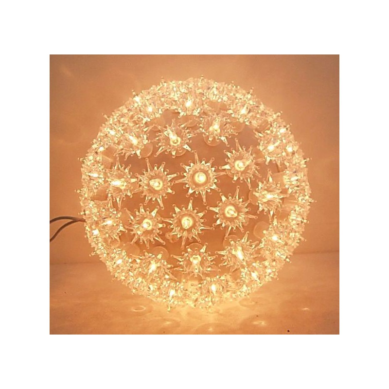Boule Miroir Gonflable 100 Cm Blanc Perle - Décoration Noël Fête Événement Brillante