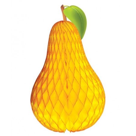 Poire papier alvéolée