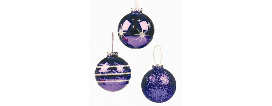 Boules de noel pour décoration de sapin - Mediacible Promotion